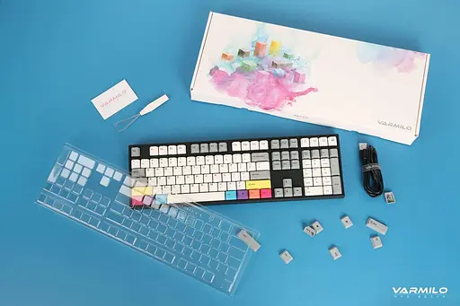 Клавіатура Varmilo APT108 CMYK Daisy L WL/USB-A White Led (A93A024F9A5A17A007) - фото 6