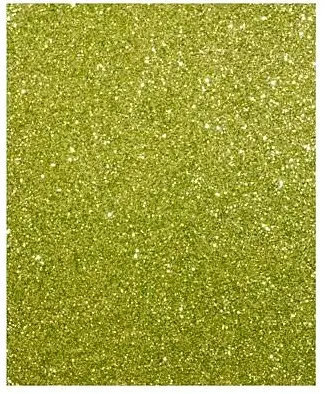 Фоаміран із глітером Флексика, 2 мм, Салатовий, 20x30 см, 10 аркушів в упаковці