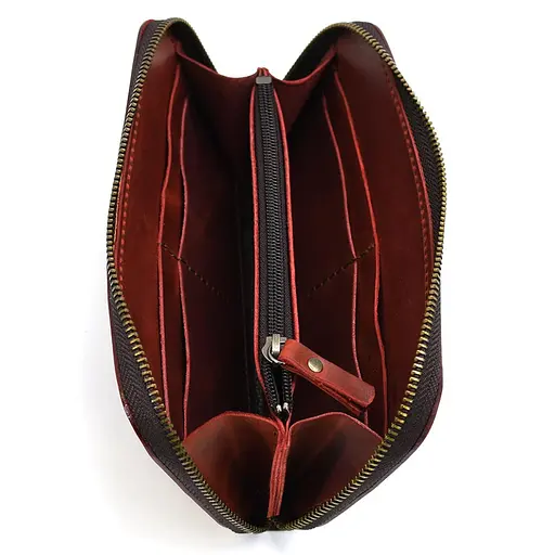 Кожаный мужской клатч TARWA 20х9х2.5 см sum0026299 - фото 2