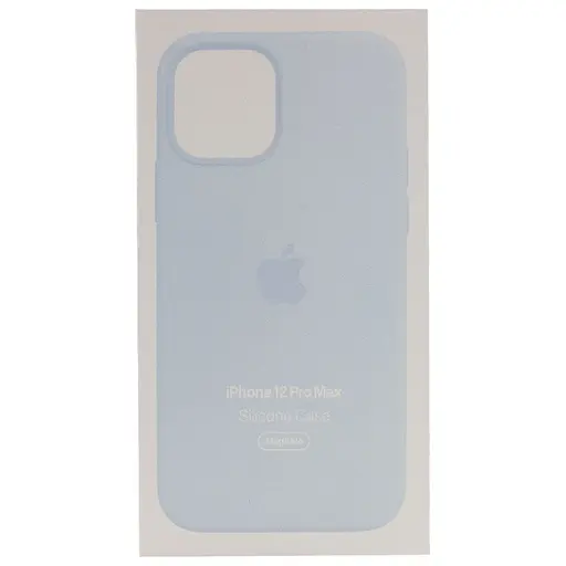 Чохол Silicone case AAA with Magsafe and Animation для Apple iPhone 12 Pro Max 6.7 Блакитний/Cloud Blue - фото 5