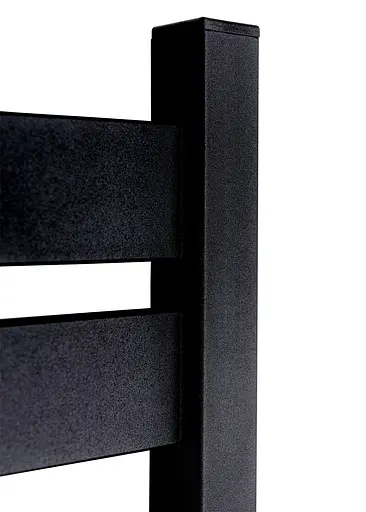 Водяной полотенцесушитель Navin Largo 500x1200, черный муар 00-044050-5080, Черный матовый - фото 4