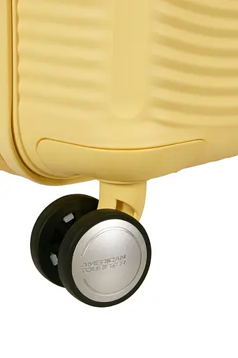 Чемодан American Tourister SOUNDBOX 55 см PASTEL YELLOW 55x40x20(23) 32G*16001 - фото 4