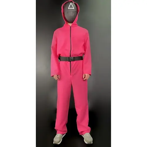 Костюм Игра в кальмара з маской треугольник squid game - фото 1