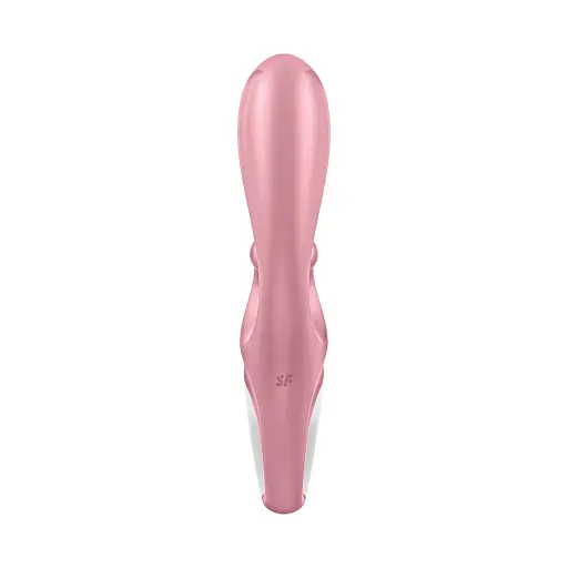 Вібратор Satisfyer Hug Me Connect App 21 см рожевий - фото 3