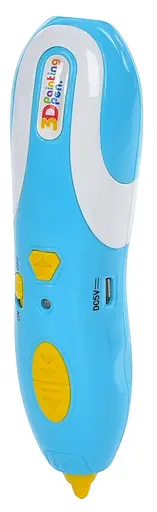 3D ручка, 15 см, тип филамента (пластик) PCL, USB шнур, карты (В ассортименте)