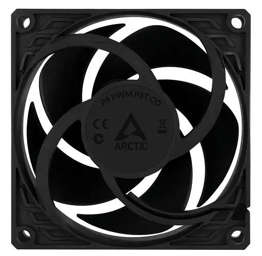 Вентилятор Arctic P8 PWM PST CO (Black) (ACFAN00151A) - фото 2