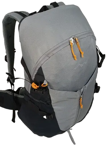 Спортивный трекинговый рюкзак с дождевиком 25L ASCE серый Adventuridge sum0028834 - фото 4