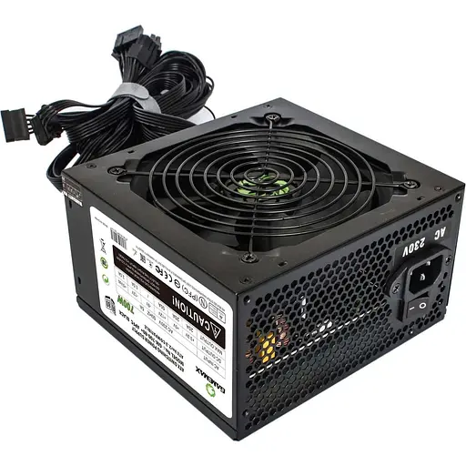 Блок живлення GameMax 700W APFC Black (GM-700 80+ APFC Black) - фото 2