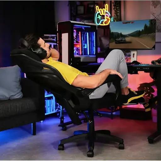 Геймерское кресло Di Volio Sporte черный - фото 9