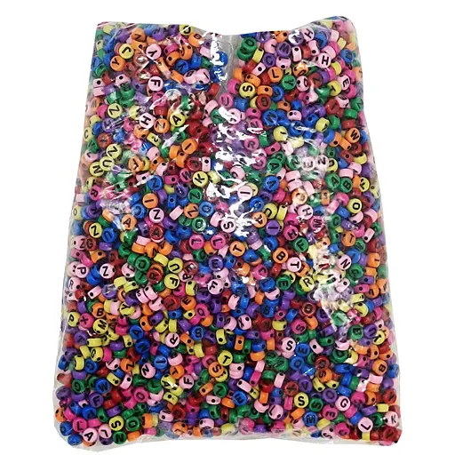 Набір для творчості Намистини бісер з літерами ЕД-420, 5 мм