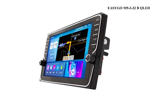 Автомагнітола EasyGo M9-3-32 B QLED - фото 3
