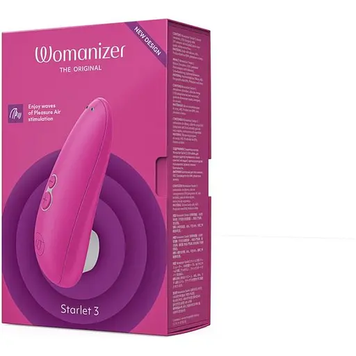 Вакуумний стимулятор Womanizer Starlet 3 Pink SO8743 (108457) - фото 6