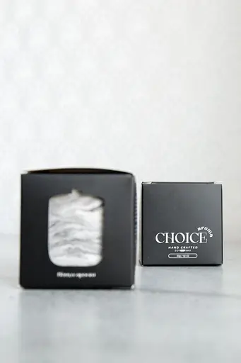 Уцінка. Парфумована свічка Choice Aroma Figue мармур 50 г - фото 3