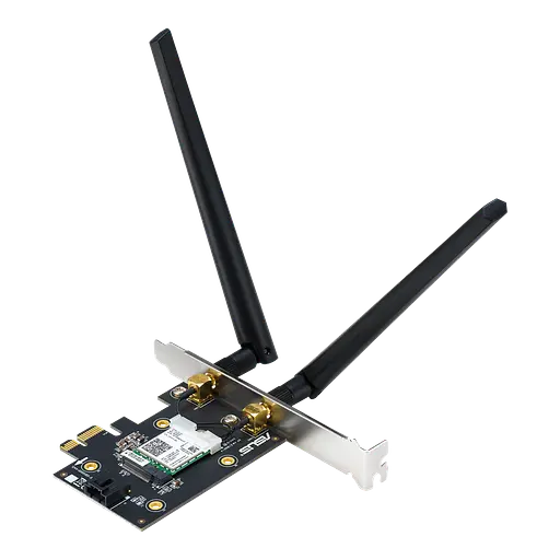 Wi-Fi + Bluetooth адаптер 2 в 1 сетевая карта с 2 внешними антеннами Asus PCE-AX1800 - фото 3