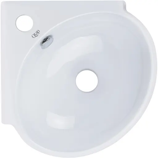 Умивальник Qtap Leo 390x365x130 White QT11115010WN, Білий - фото 1