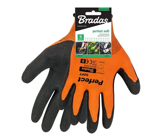 Рукавички захисні Bradas PERFECT SOFT латекс розмір 9 RWPS9 - фото 2