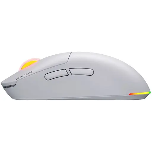 Игровая мышь Hator HTM-731 Quasar3 Wireless ESports Gaming 12000dpi 35G White - фото 2