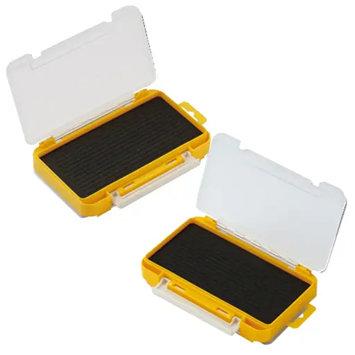 Коробка Meiho Run Gun Case 1010W-2 175x105x38mm Yellow - фото 2