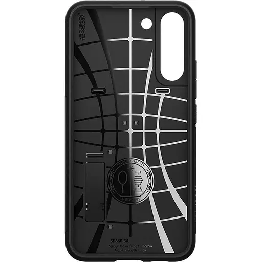Оригінальний чохол із підставкою Spigen Slim Armor для Samsung Galaxy S22 Black ACS04013 SM-S906 - фото 2