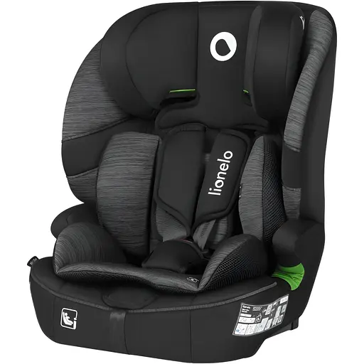 Автокресло Lionelo Billy I-Size Black Grey (LO-BILLY I-SIZE BLACK GREY) - фото 1