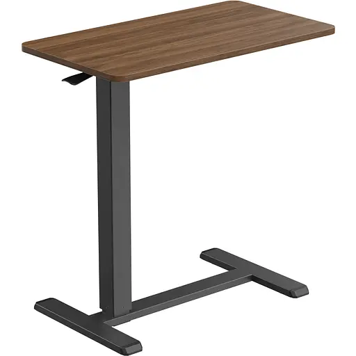 Стол компактный 2E CE710BD, 710x400 мм, регулируемая высота, черно-коричневый - фото 1