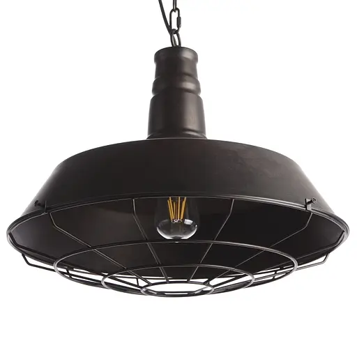 Люстра Brille лофт підвісна в спальню E27 60W BK (BL-276S/1) - фото 3