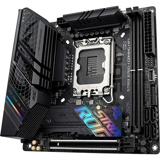 Материнська плата Asus ROG Strix B760-I Gaming WiFi Socket 1700 - фото 3