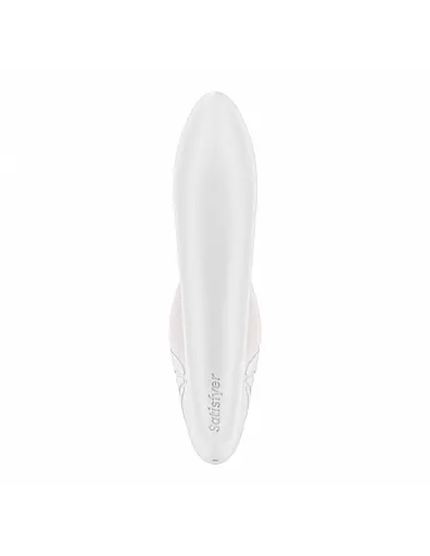 Вакуумний стимулятор клітора з вібраціє Satisfyer Supernova білий - фото 3