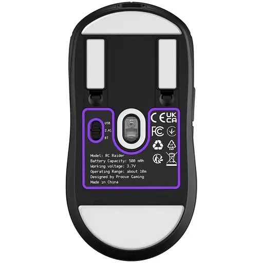 Миша Proove Gaming RC Raider 8K Black (WMRR00122001) - фото 5