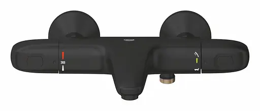 Термостат для ванны Grohe Grohtherm 1000 348162433 Черный матовый - фото 3