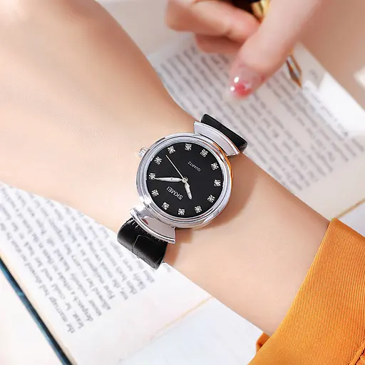 Наручные часы женские 2165SIBKBK Silver-Black-Black Skmei acs0030209 - фото 3