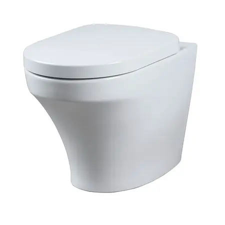 Унитаз напольный приставной AM.PM Inspire C501438WH, Белый - фото 1