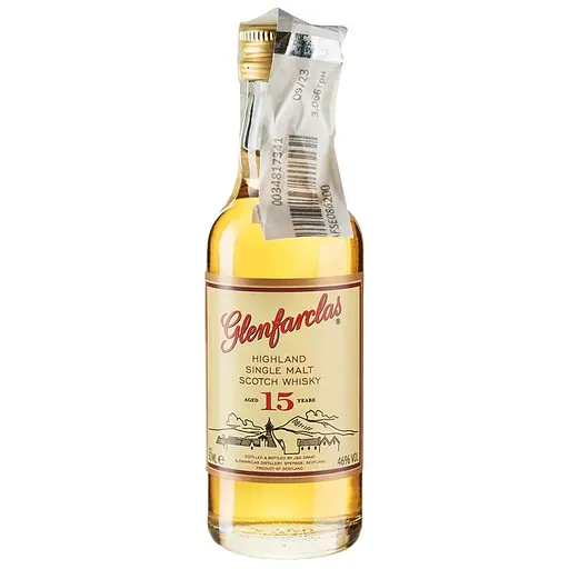 Віскі односолодовий Glenfarclas 15 yo 50 мл