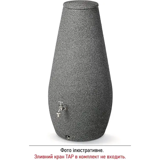 Ємність для збору дощової води Prosperplast Drop 200 л графіт - фото 2