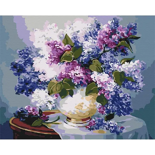 Картина за номерами Бузкові кольори Brushme 40x50 см кольорова 000276568