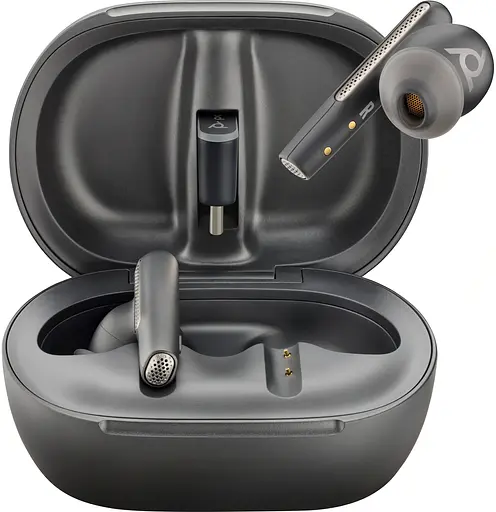 Наушники TWS Poly Voyager Free 60+ Earbuds + BT700C + TSCHC Black