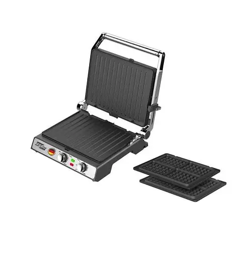 Гриль 2в1 Zepline ZP-809 Черный 3500 Вт - фото 2