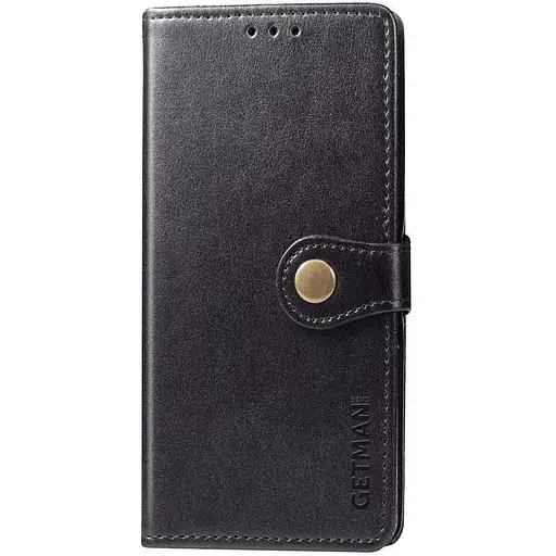 Кожаный чехол-книжка GETMAN Gallant (PU) для Xiaomi Redmi A1 / A2 Черный