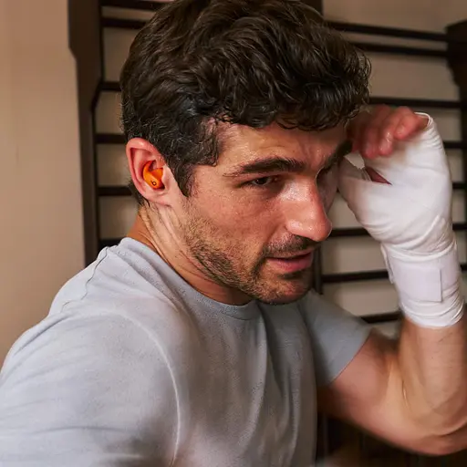 Навушники Beats by Dr. Dre Powerbeats Fit Spark Orange (ME2M4) [152928] - фото 8