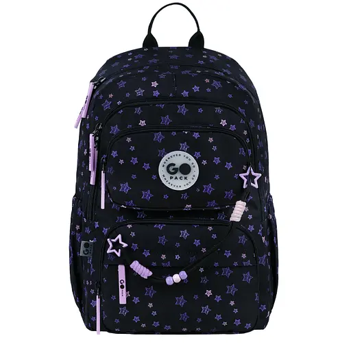 Рюкзак GoPack Education 120M-1 Stars Черно-фиолетовый (GO26-120M-1) - фото 3