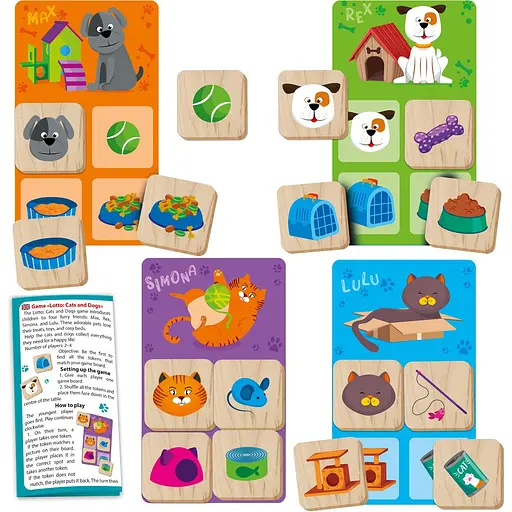 Лото Roter Kafer Lotto Cats and Dogs (RW4011) - фото 2