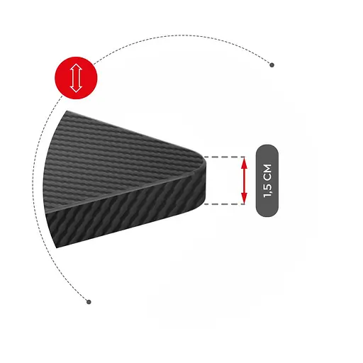 Компьютерный стол HUZARO HERO 4.7 BLACK - фото 7