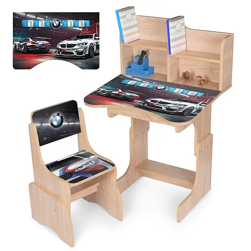 Парта зі стільчиком, BMW, таблиця множення, N2071-7-3