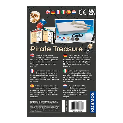 Пиратские сокровища Pirate Treasure Kosmos - Набор для исследования (617516) - фото 2