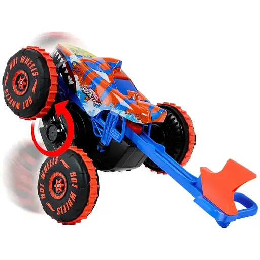 Машинка-позашляховик Hot Wheels Monster Trucks Tiger Shark Climber на радіокеруванні 1:15 збільшена (JFR39) - фото 9