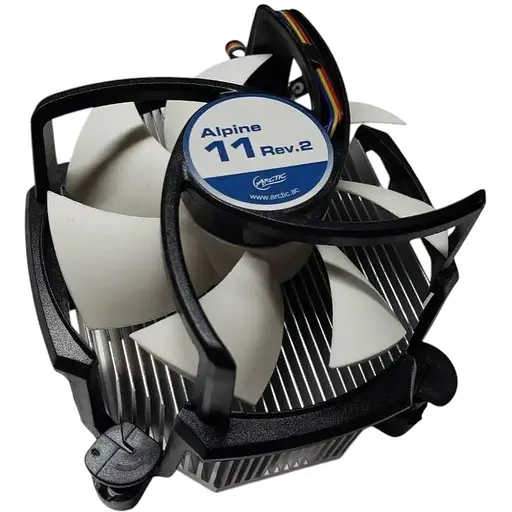 Охлаждение для процессора Arctic Alpine 11rev.2 s1155 (алюминий) Б/У - фото 1