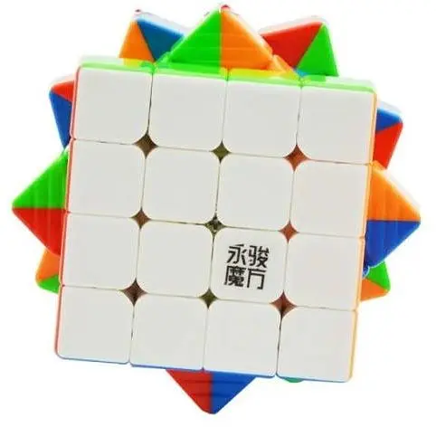 Кубик Ю-Джи YuSu V2M 4x4 без наклеек цветной пластик (YJ YuSu V2M 4x4 Stickerless) (YJ8339) - фото 2