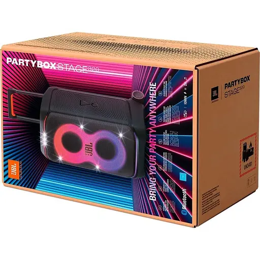 Акустична система JBL PartyBox Stage 320 Black (JBLPBSTAGE320EP) - фото 13