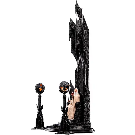 Статуэтка Lord of The Rings Saruman the White on Throne Statue 1/6 scale (Властелин колец) 110 см - фото 2