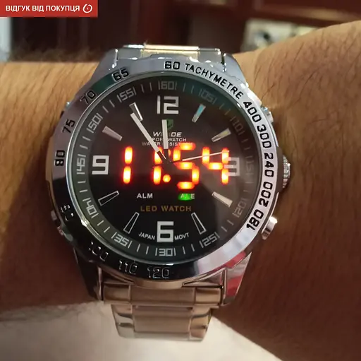 Часы Weide Standart Silver - фото 20